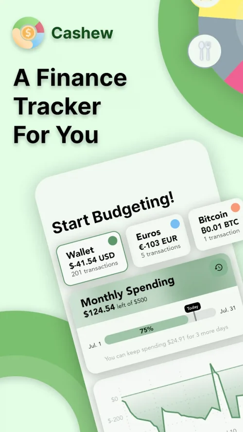 Cashew—Expense Budget Tracker