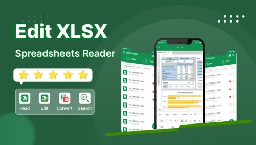 Edit XLSX Spreadsheets Reader