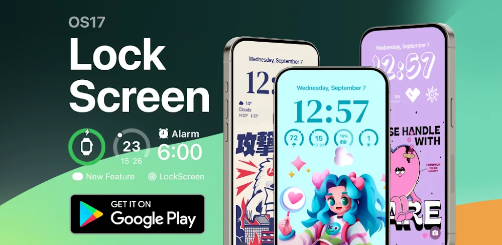 iLock – Lock Screen OS 17