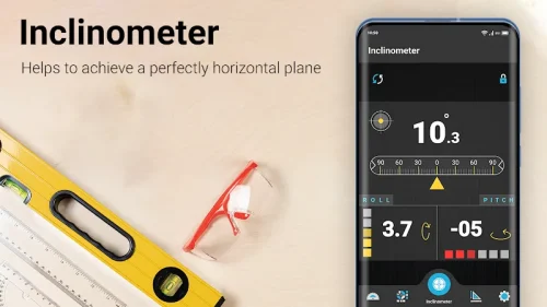 Inclinometer &  Bubble Level