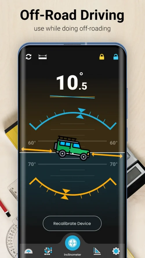 Inclinometer &  Bubble Level