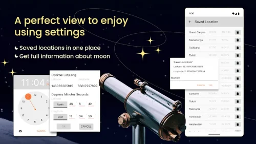 Moon Locator – Lunar Calendar