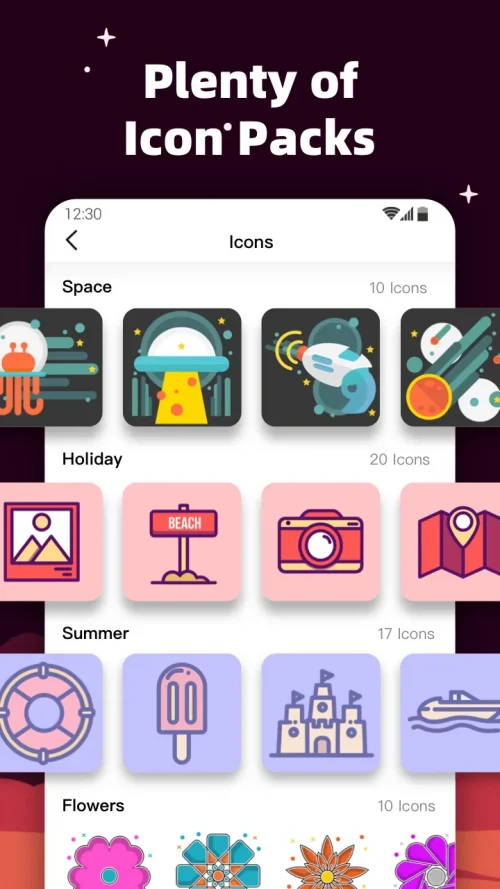 MyICON – Icon Changer, Themes