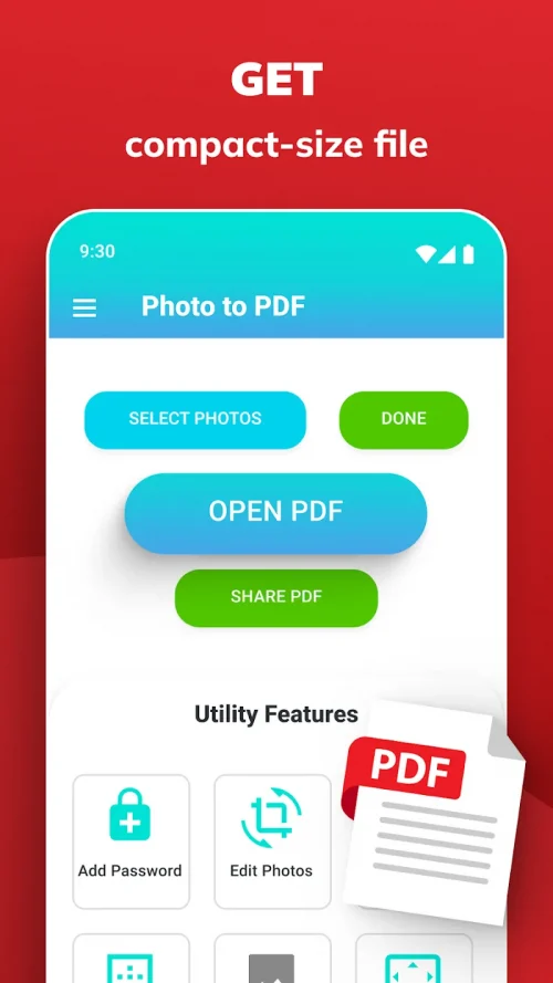 PDF Maker/Reader: Photo to PDF