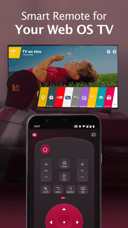 Remote for LG ThinG TV & webOS