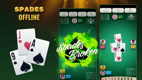 Spades Offline – Card Game