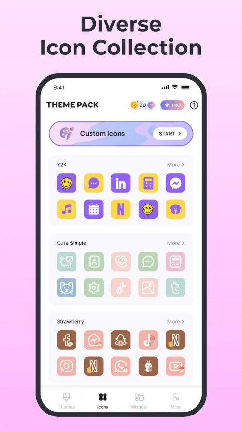 Themes: Widgets & Icon Changer