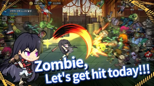 Batting Girl Idle: Zombie Rush