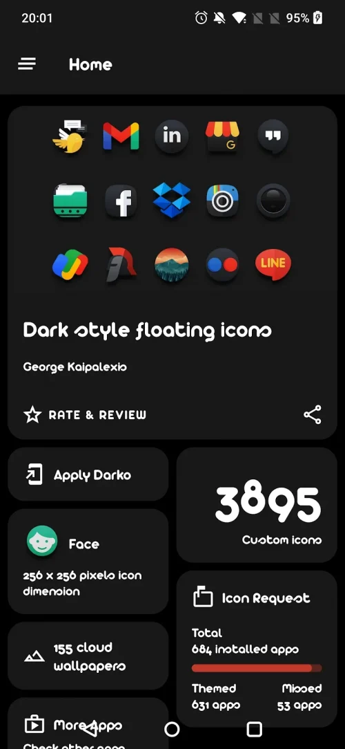 Darko – Icon Pack