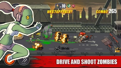 Dead Ahead: Zombie bike racing