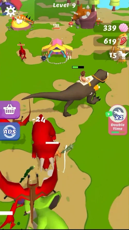 Dino Islands: Collect & Fight