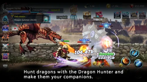 Dragon Hunter’s Tale : idle