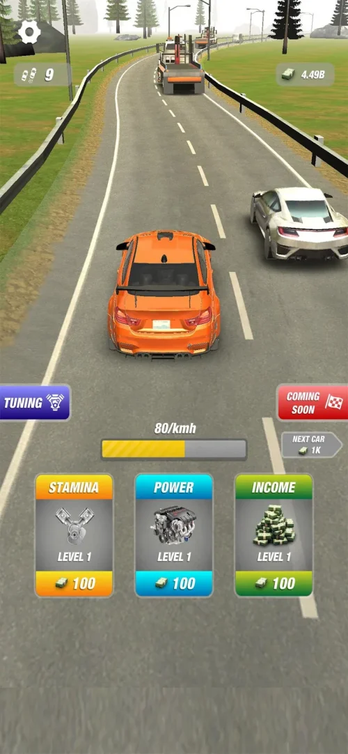 Highway Overtake – Car Racing