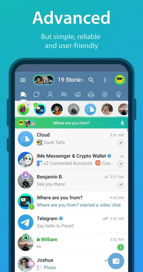 iMe: AI Messenger for Telegram