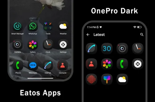 OnePro Dark – Icon Pack