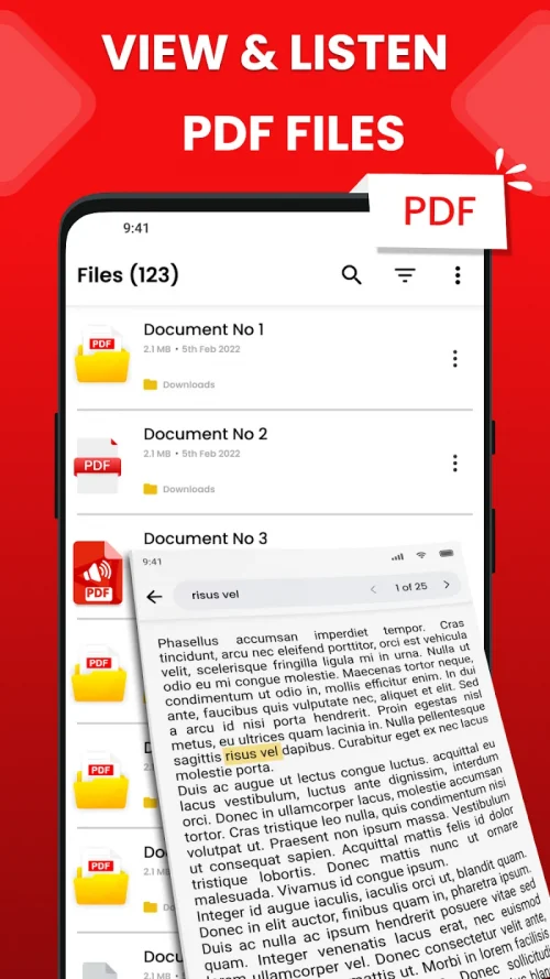 PDF Speaker & PDF Reader