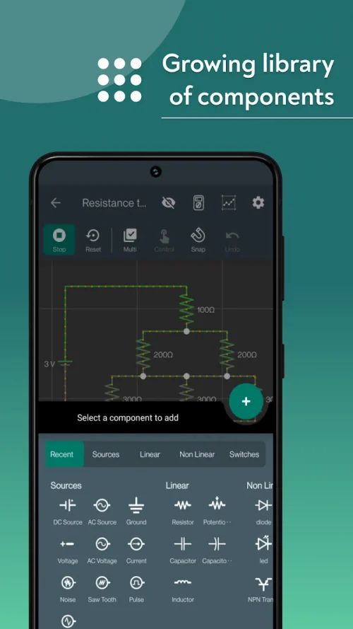 VoltSim – circuit simulator