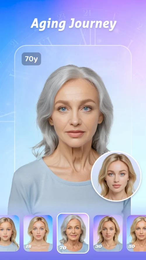 AgeCam: Face Age Changer App