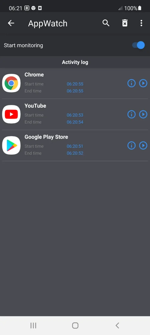 Appwatch : Anti pop-up ads
