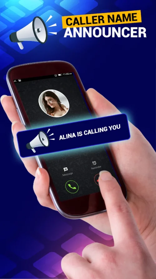 Auto Caller Name Announcer