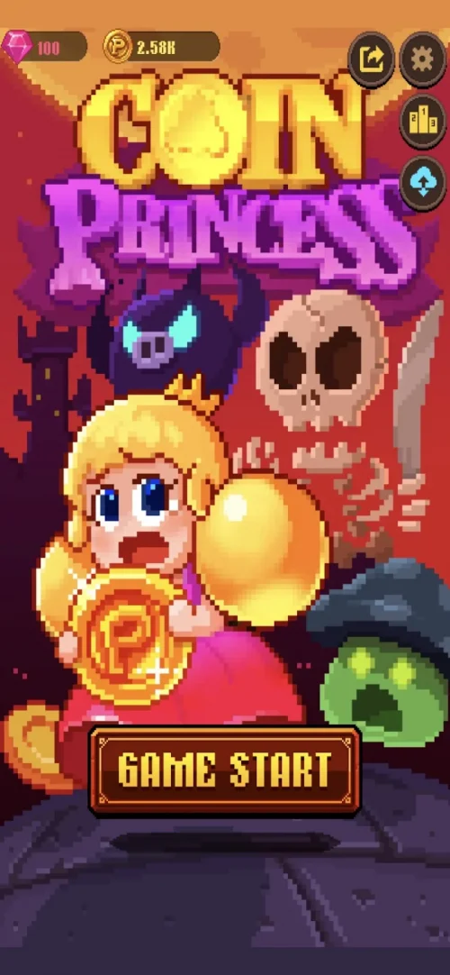 Coin Princess : Tap Retro RPG