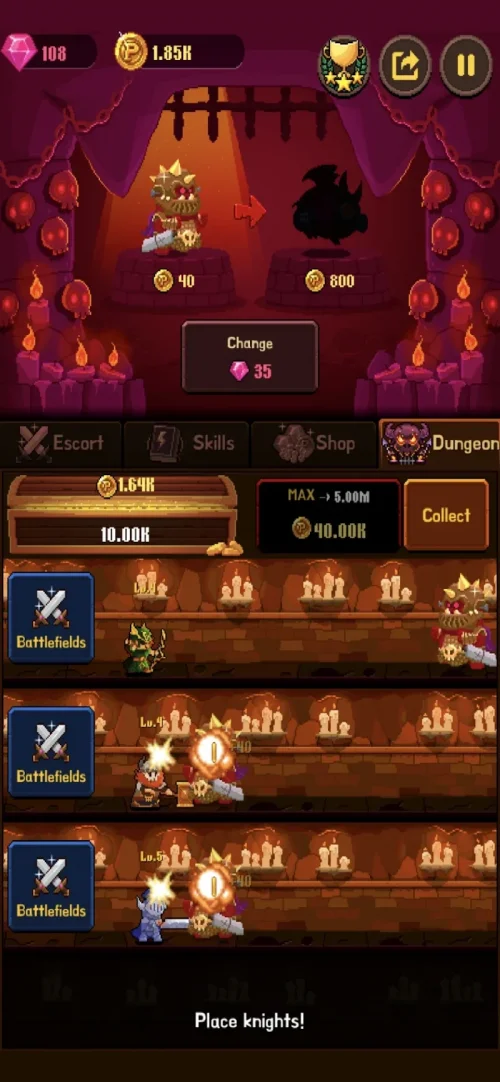 Coin Princess : Tap Retro RPG