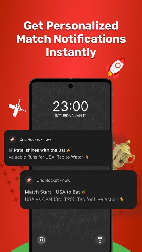 CricRocket: Live Cricket Score