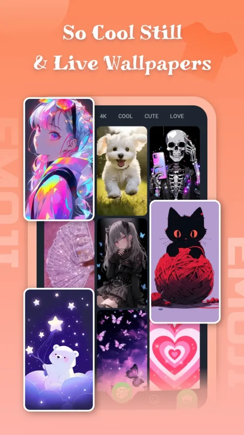 Emoji keyboard – Themes, Fonts