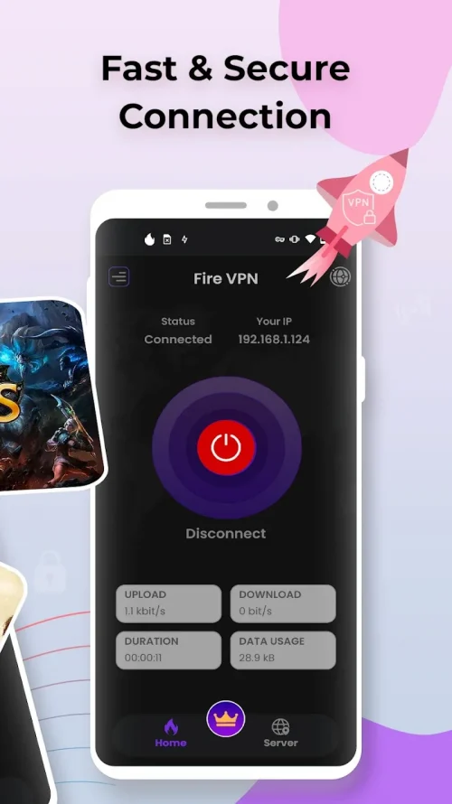 Fire VPN – Vpn Proxy Browser