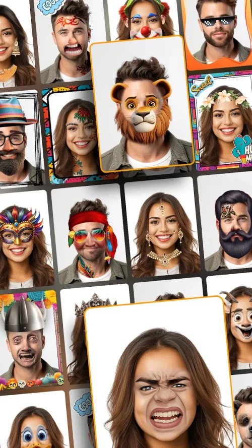 Live Funny Face Camera