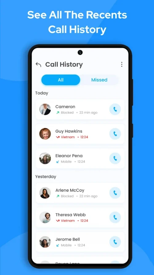 Phone Call Dialpad – Caller ID