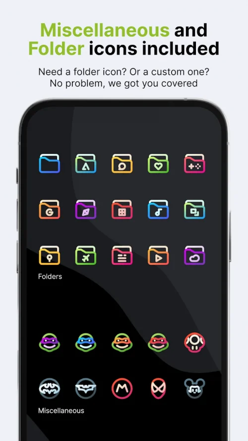 Aline: bold linear icon pack