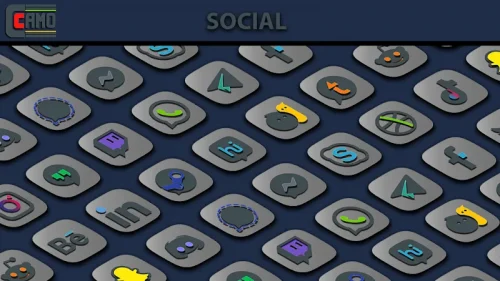 Camo Light Icon Pack