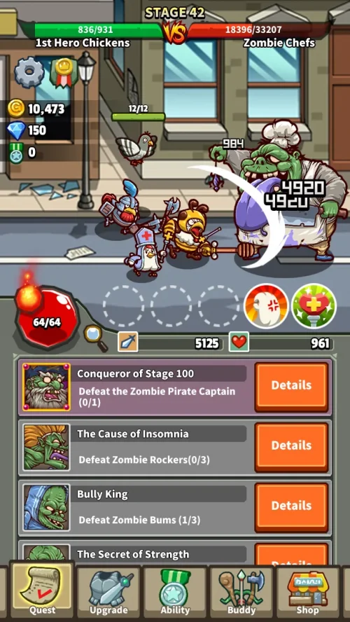 Chickens VS Zombies