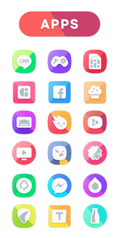 Corvy Icon Pack, Theme, Walls
