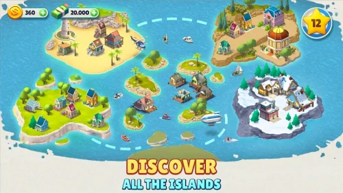 Cozy Town: Build Explore Game