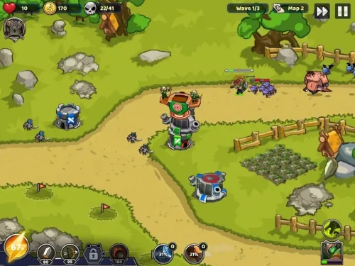 Defense Kingdom Rush Tower TD