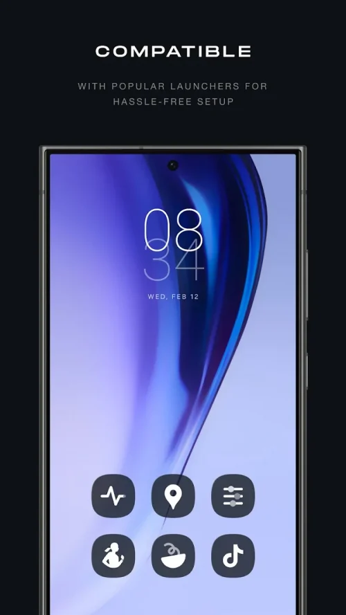 Glassify Dark Icon Pack