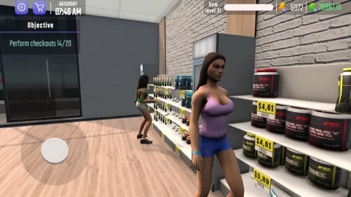 Gym Simulator 3D Fitness Store