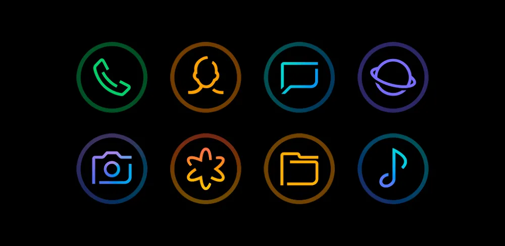 Horux – Icon Pack (Round)
