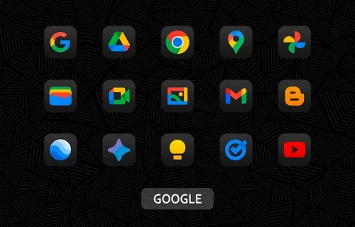iDarkOS 18 – Icon Pack