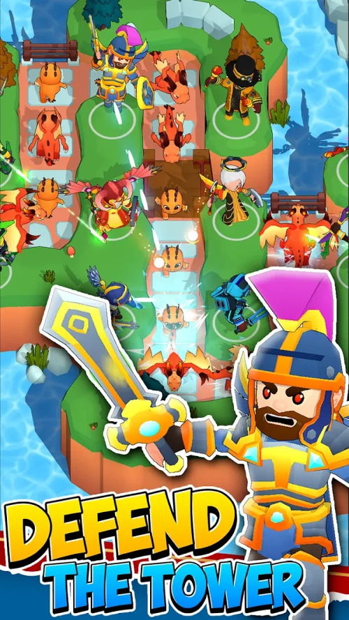 Idle Hero TD Tower Defense RPG