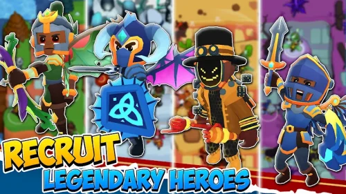 Idle Hero TD Tower Defense RPG