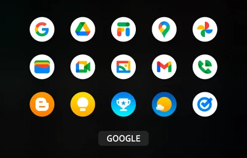 iPear Pro – Icon Pack (Round)