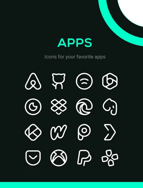 Linebit Light Icon Pack
