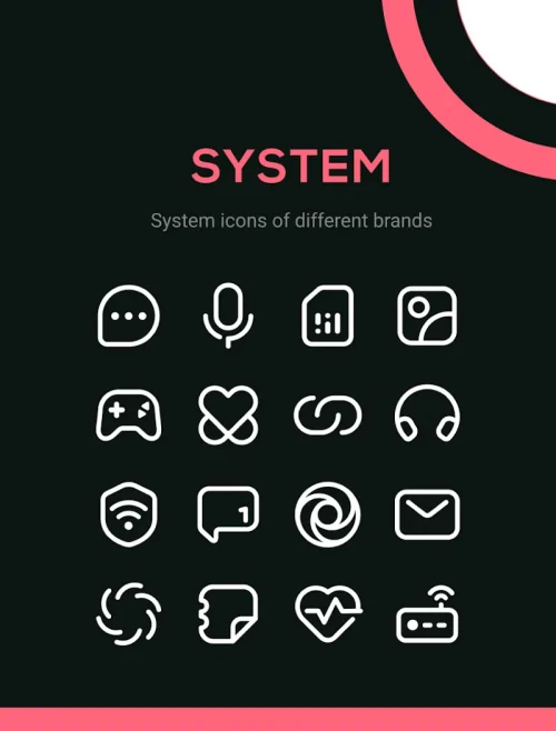 Linebit Light Icon Pack