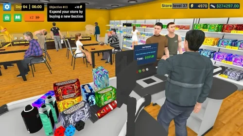 Manage TCG Card Mart Simulator