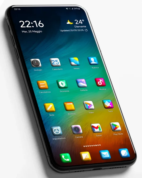 MIUl 3D – Icon Pack