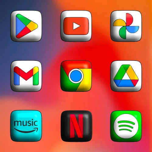 MIUl 3D – Icon Pack