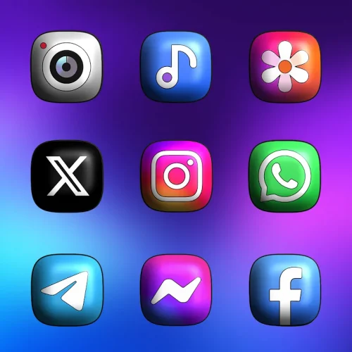 One UI 7 3D – Icon Pack